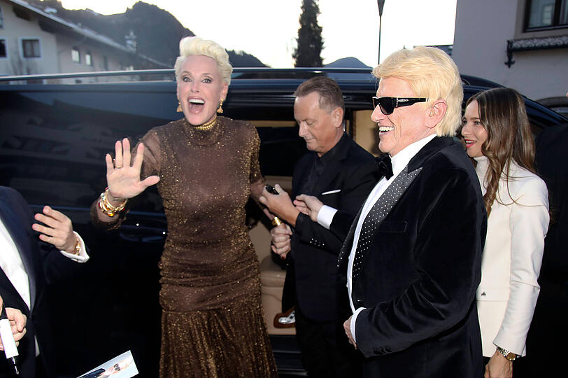 Brigitte Nielsen und Heino