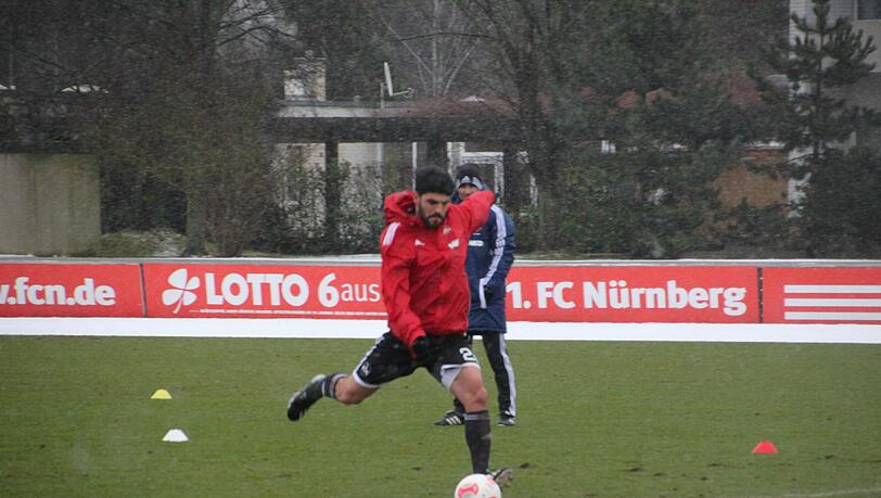 Auch im Training zeigte Muhammed Ildiz bereits, wie unberechenbar seine Schüsse sein können. Auch im Training zeigte Muhammed Ildiz bereits, wie unberechenbar seine Schüsse sein können.