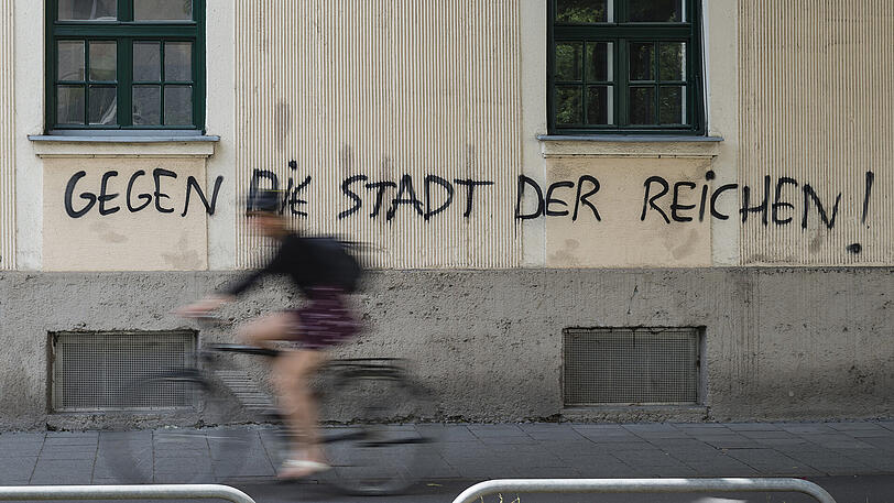 Die Wandschmiererei in Giesing spricht für sich.