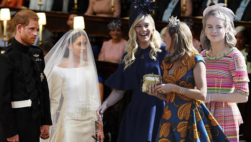 Prinz Harry heiratet seine Meghan, doch auch seine Verflossenen waren da (Fotomontage) Prinz Harry heiratet seine Meghan, doch auch seine Verflossenen waren da (Fotomontage)