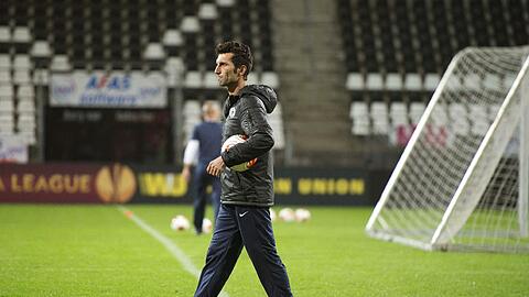 Arik Benado, Trainer von Maccabi Haifa.