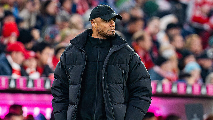 Musste in der Champions League schon drei Auswärtspleiten mit dem FC Bayern verkraften: Bayern-Trainer Vincent Kompany.