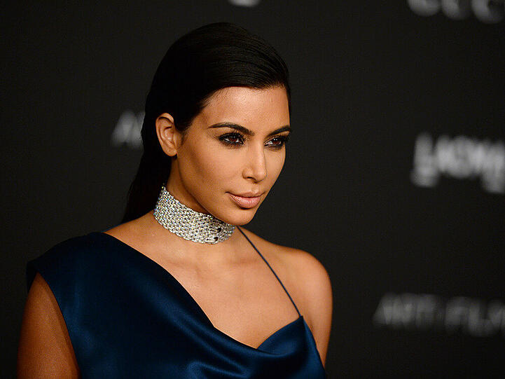 Auch Kim Kardashian saß während des Unfalls im Fahrzeug