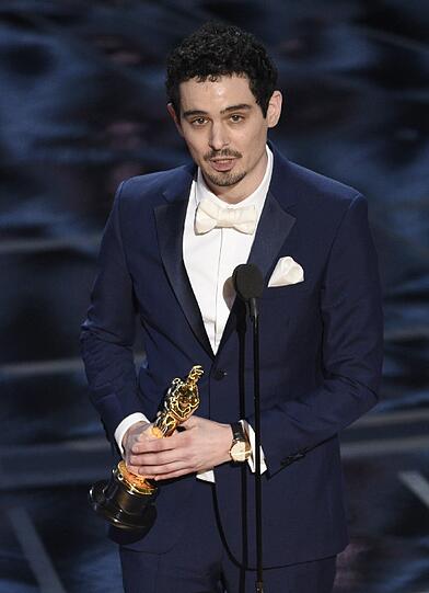 Damien Chazelle gewinnt den Oscar in der Kategorie "Beste Regie" für den Film "La La Land"
