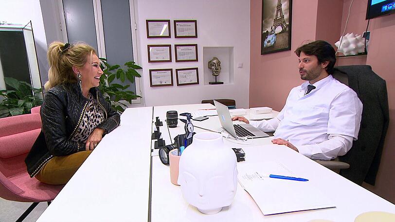 Carmen Geiss besuchte einen Schönheits-Doc.
