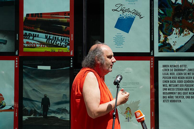 Matthias Lilienthal bei der Vorstellung des Projekts.