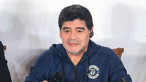 Diego Maradona starb im Alter von 60 Jahren an einem Herzinfarkt.
