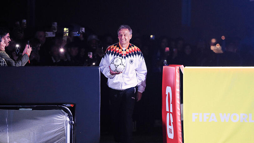 Wünscht Lothar Matthäus nur das Beste: Jürgen Klinsmann. Wünscht Lothar Matthäus nur das Beste: Jürgen Klinsmann.