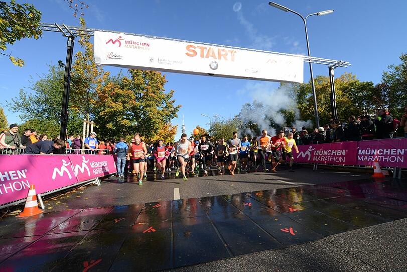 Am Sonntag fand der "München Marathon" statt. Die besten Bilder!