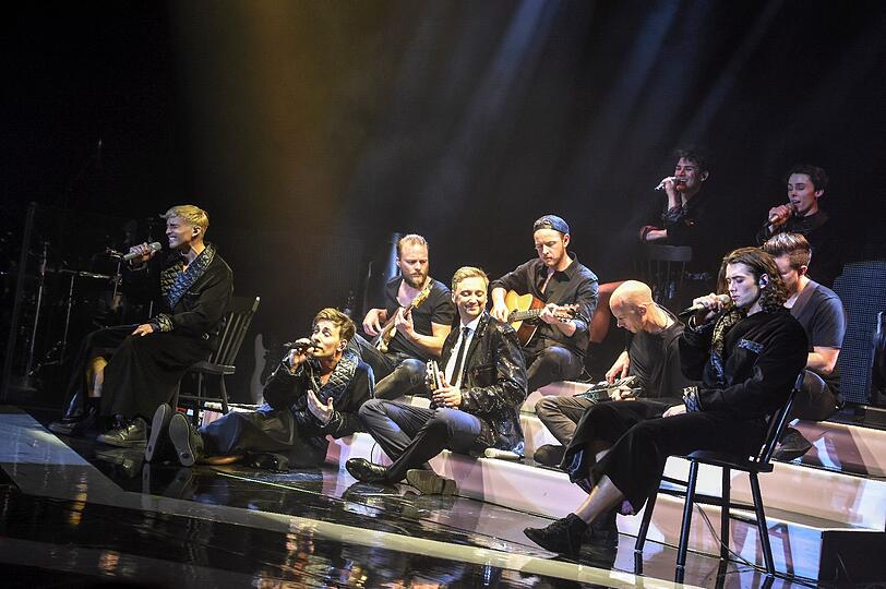 Am Mittwochabend fand die Premiere von "Boybands forever" statt.