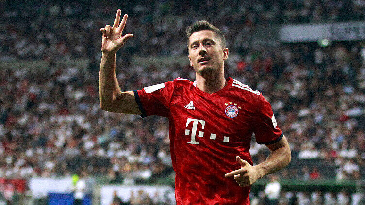 Nun ein Dreißiger: Bayern-Torjäger Robert Lewandowski feiert seinen Ehrentag.
