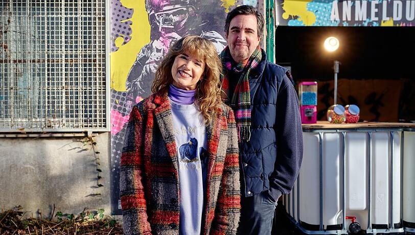 Anke Engelke und Bastian Pastewka spielen in "Perfekt Zusammen?!" ein Liebespaar.