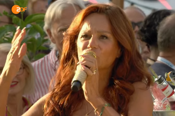 Andrea Berg sprach im ZDF &uuml;ber Sorgen, die mit dem Alter kommen.