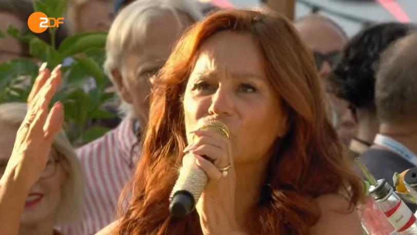 Andrea Berg sprach im ZDF &uuml;ber Sorgen, die mit dem Alter kommen.