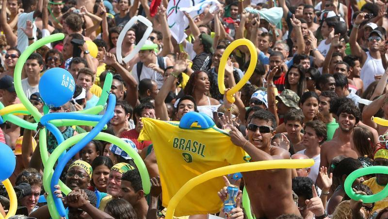 Jubel in Brsilien - Olympia 2016 findet in Rio statt Jubel in Brsilien - Olympia 2016 findet in Rio statt