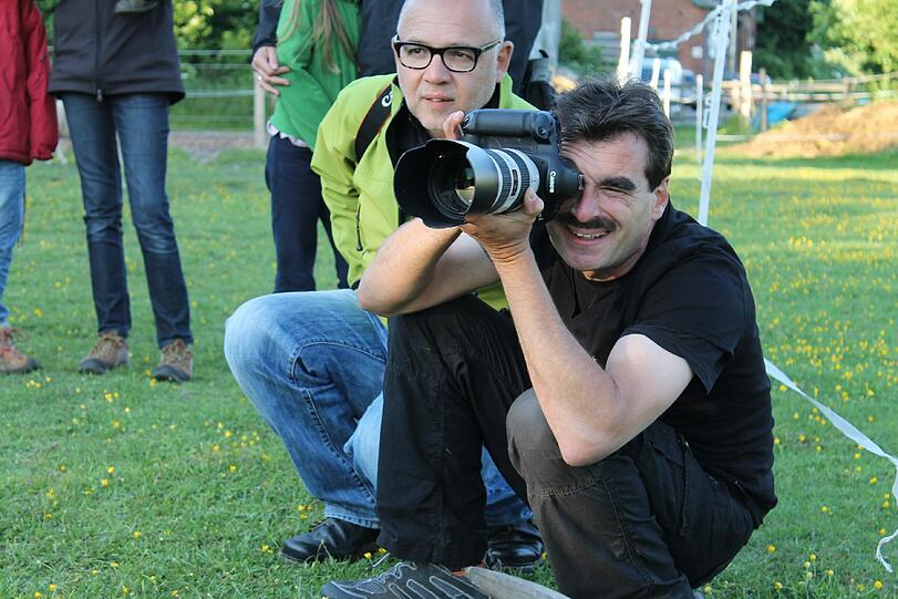 Bilder vom Shooting aus Hamburg: So ist der Deutsche Bauernkalender 2013 entstanden