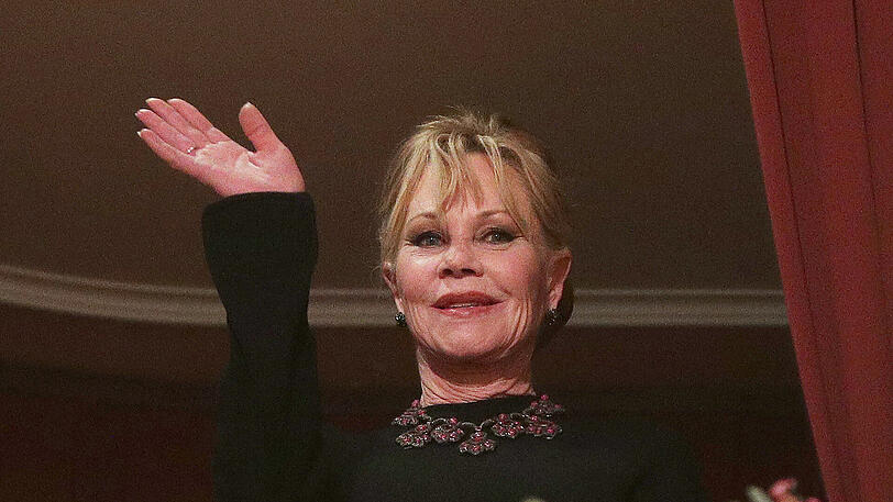 Die US-amerikanische Schauspielerin Melanie Griffith beim Wiener Opernball.