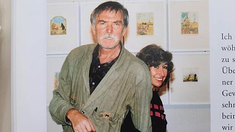 Meisi Grill ausnahmsweise nicht quirlig im Vordergrund.