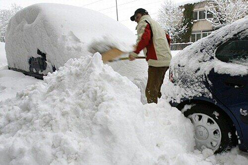 Bald ist wieder Schneeschippen angesagt.
