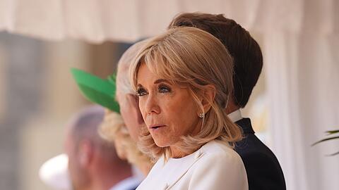 Brigitte Macron wird wegen abf&auml;lliger Worte &uuml;ber Feministinnen heftig kritisiert. (Archivbild)