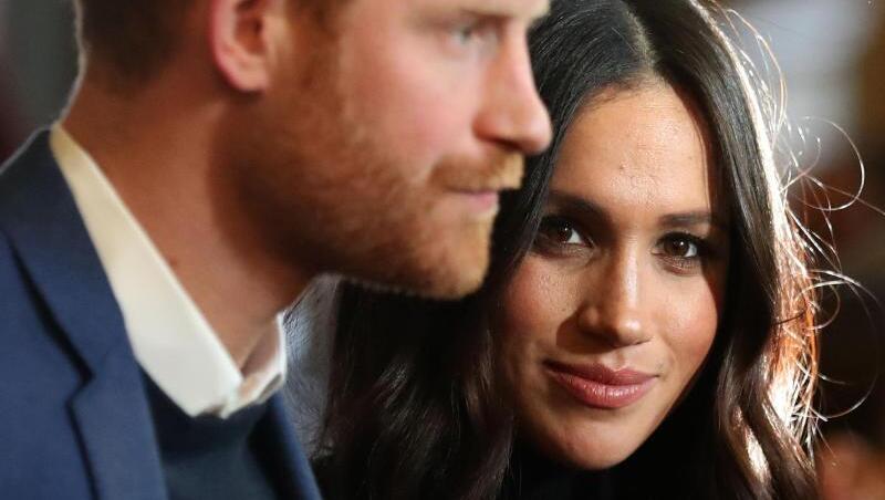 Prinz Harry und seine Frau, Herzogin Meghan.