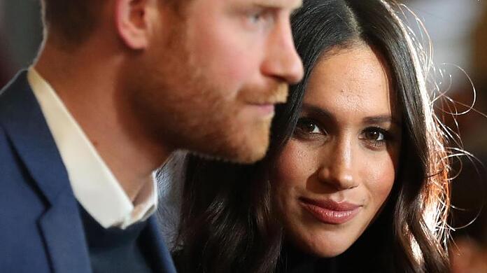 Prinz Harry und seine Frau, Herzogin Meghan.