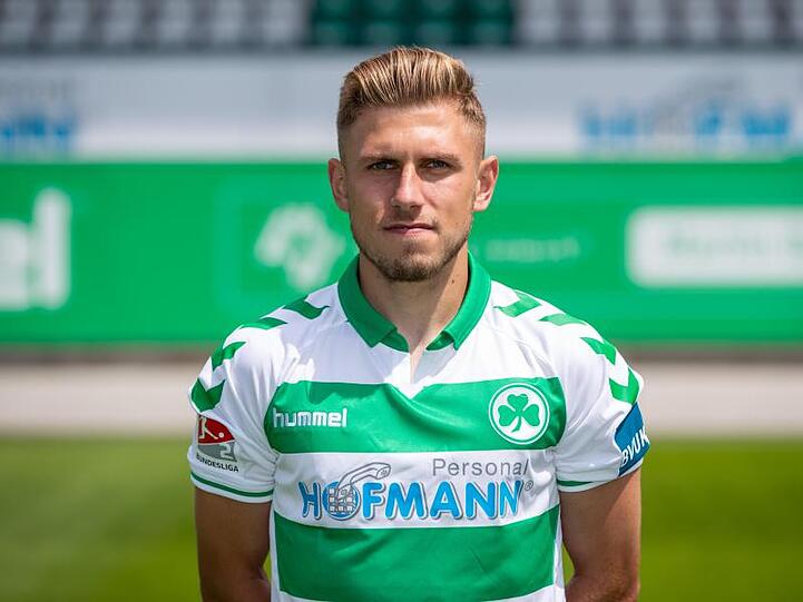 SpVgg Greuther Fürth Spieler, Levent Aycicek. Foto: Daniel Karmann/Archiv