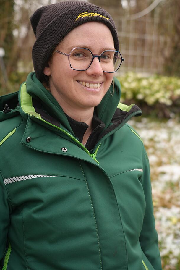 Pflanzen-Fan Huber ist G&auml;rtnerin im Botanischen Garten.