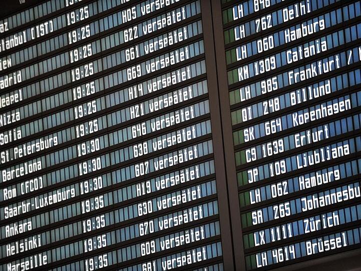 Hunderte annullierte und verspätete Flüge am Mittwoch in München