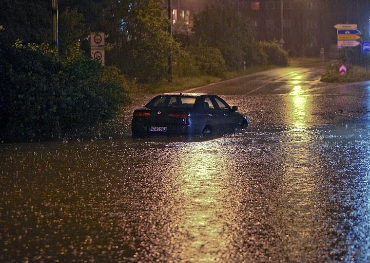Manche Straßen waren gar nicht mehr befahrbar.