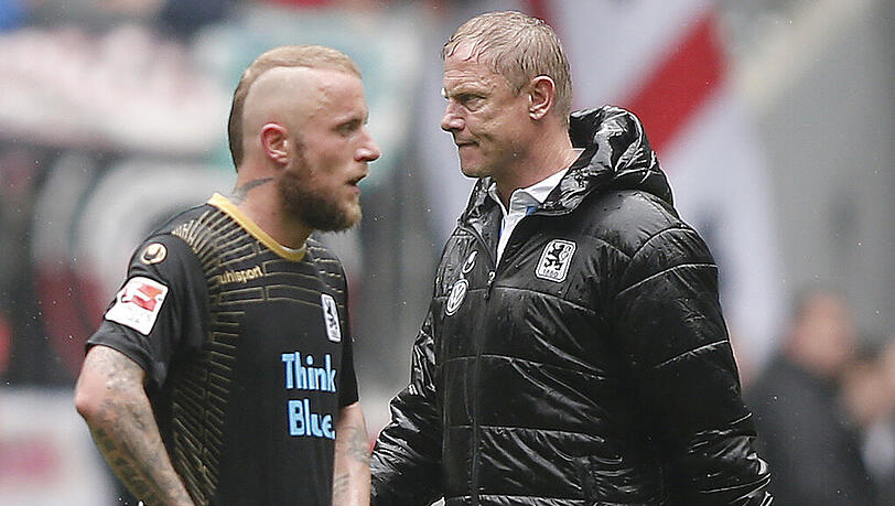 Torsten Fröhling (re.) und seine Löwen standen beim 0:3 gegen Union Berlin mächtig im Regen. Torsten Fröhling (re.) und seine Löwen standen beim 0:3 gegen Union Berlin mächtig im Regen.