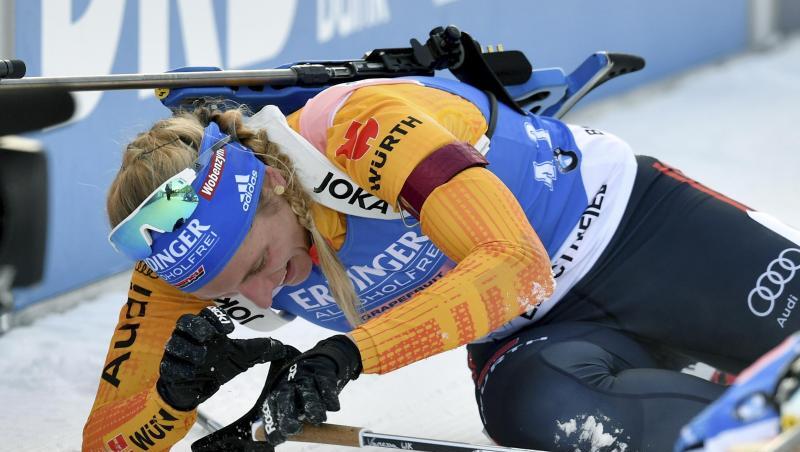 Wurde bei der Verfolgung in Hochfilzen Zwölfte: Vanessa Hinz. Wurde bei der Verfolgung in Hochfilzen Zwölfte: Vanessa Hinz.
