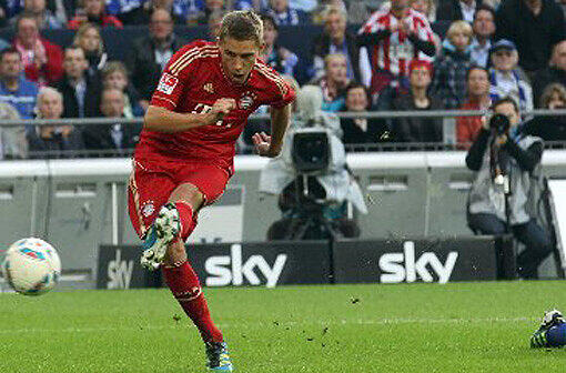 Jetzt trifft er auch für den FC Bayern München: Stürmer Nils Petersen.