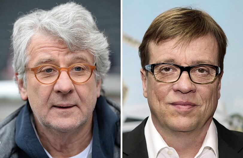 Bela Rethy und Marcel Reif kommentieren für das ZDF und Sky das Finale der Champions League.