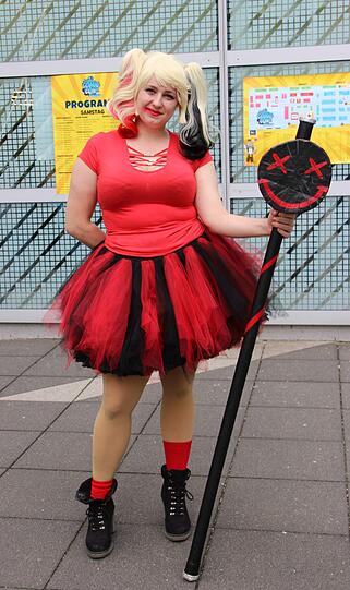 Harley Quinn sucht nach ihrem Joker.