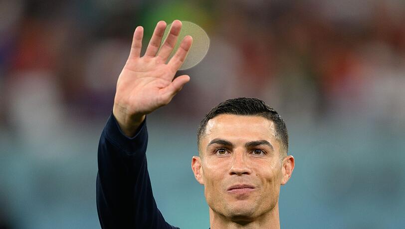 Portugals Cristiano Ronaldo vor dem Spiel gegen Südkorea.