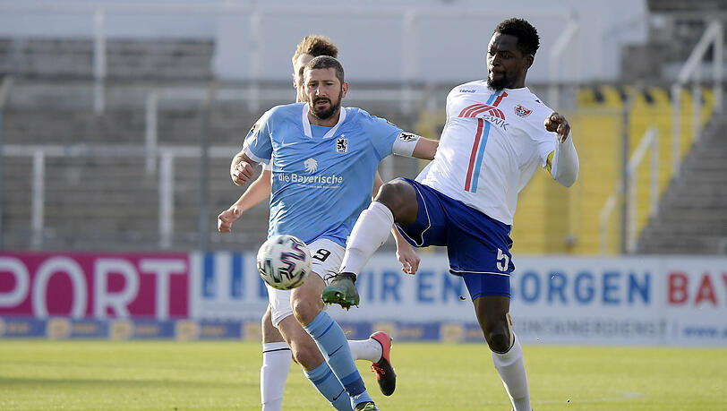 Der TSV 1860 München holte in der aktuellen Saison in den beiden Spielen gegen den KFC Uerdingen vier Punkte.