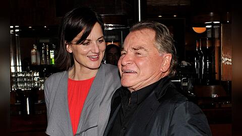 Der Schauspieler Fritz Wepper und die Filmemacherin Susanne Kellermann haben sich 2009 kennengelernt.