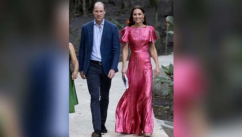 Herzogin Kate und Prinz William in Belize.