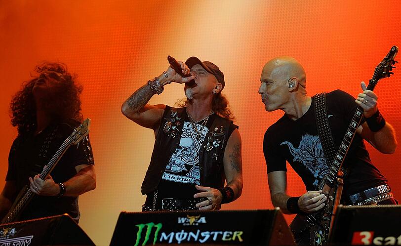 Die Band "Accept" auf dem Wacken 2014.