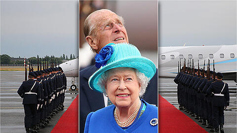 Die Queen ist in Berlin angekommen. Klicken Sie sich durch die Bilderstrecke!
