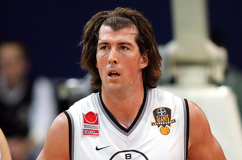 Nate Fox im Jahr 2005. Damals spielte er für die Bayer Giants Leverkusen.