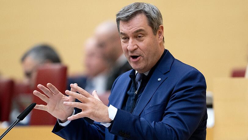 Markus Söder (CSU), Ministerpräsident von Bayern.