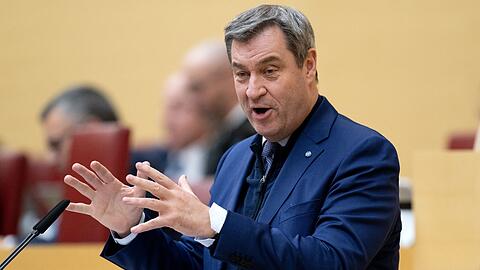 Markus Söder (CSU), Ministerpräsident von Bayern.