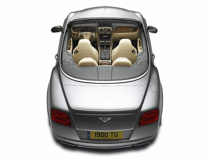 Ein Bild von einem Luxus-Cabrio: Der neue Bentley Continental GTC.