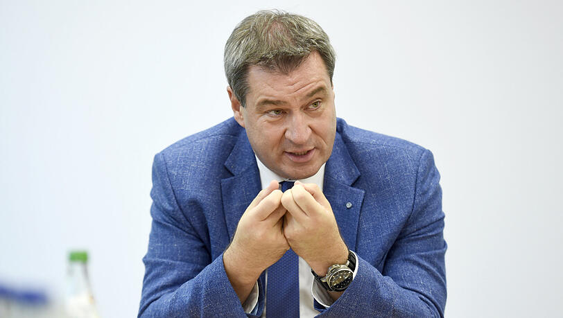 Bayerns Ministerpräsident Markus Söder beim Redaktionsbesuch der Abendzeitung. Bayerns Ministerpräsident Markus Söder beim Redaktionsbesuch der Abendzeitung.