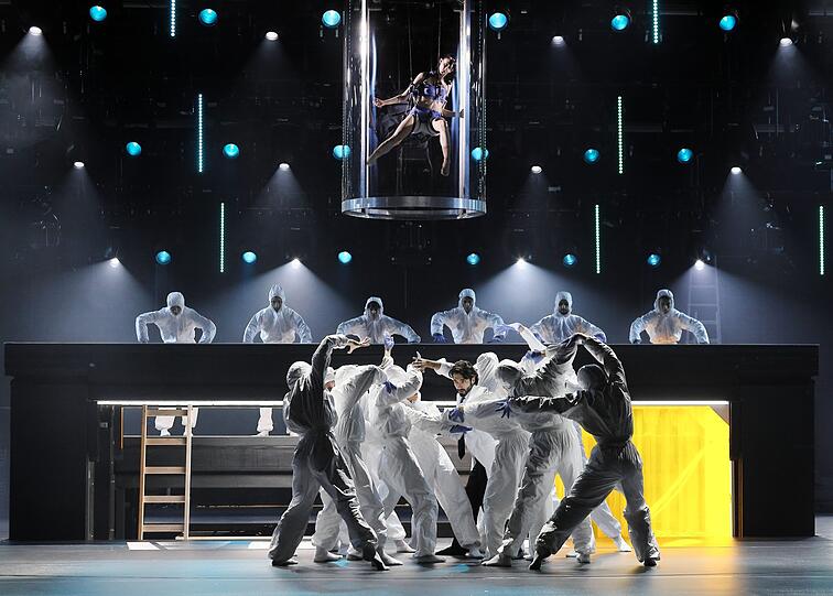 Das Ballett "Atlantis" im Gärtnerplatztheater.