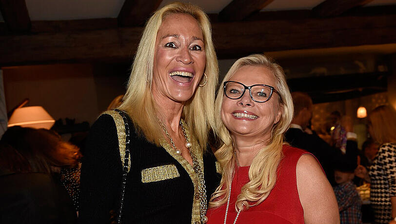 Fröhlich: Tatjana Hoffmann und Daniela von Theumer (r.). Fröhlich: Tatjana Hoffmann und Daniela von Theumer (r.).