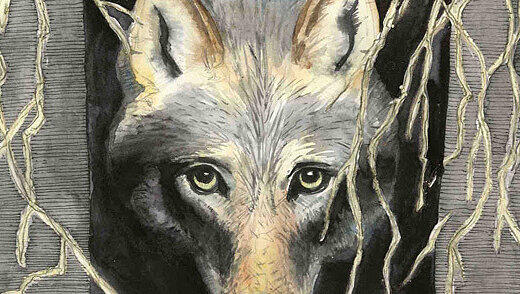 Ist dieser Wolf Jäger oder Gejagter? Ist dieser Wolf Jäger oder Gejagter?
