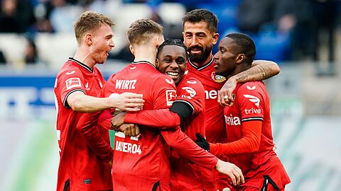 Bayer Leverkusen dominierte gegen Hoffenheim.